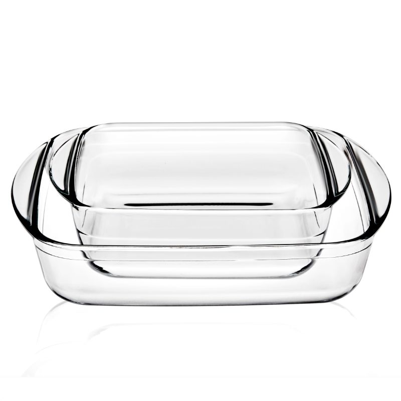 Square Glass Baking Pans Dishes Trays Manufacturer_Wholesaler_Supplier
